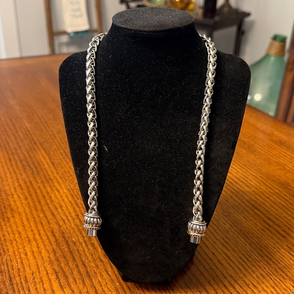 Twisted Rope Chain Necklace - Picture 3 of 6